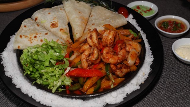 Tiger Prawn Fajita (2)